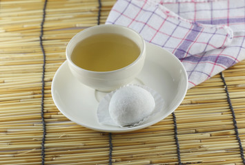 Japanese desserts made of sticky rice.