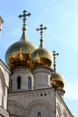 Fototapeta na wymiar Golden dome of Catherine Palace