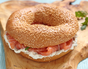 bagel and lox