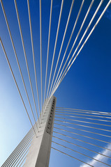 Fototapeta na wymiar Abstract Detail Bridge In Podgorica, Montenegro