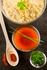 Semoule & ingrédients