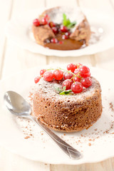 Sweet lava cake