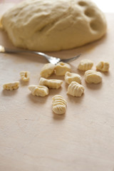 Homemade gnocchi
