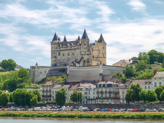 Fototapeta na wymiar Chateau de Saumur