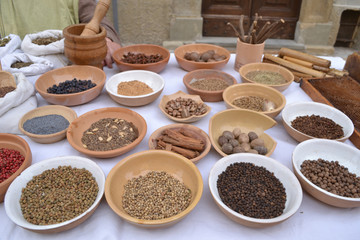 Gewürze auf dem Markt