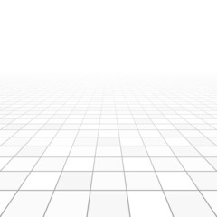 Naklejka premium Floor tiles perspective