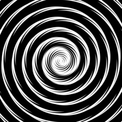 Design whirlpool movement illusion background
