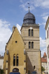ville de paray le monial en bourgogne france