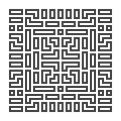 Geometric element, maze