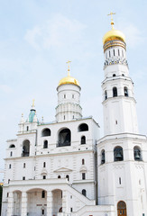 Fototapeta na wymiar Ivan the Great bell tower. Moscow Kremlin. UNESCO Heritage.