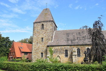 Fototapeta na wymiar Dorfkirche
