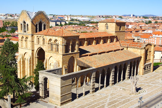 Basilica of San Vicente.  Avila