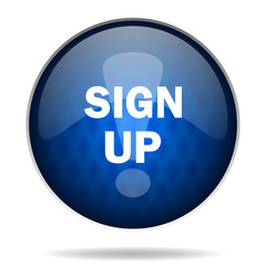 sign up internet icon