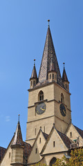Fototapeta na wymiar Sibiu Lutheran Cathedral