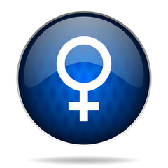 Fototapeta premium female gender internet icon