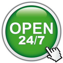 OPEN 24 7 ICON