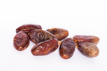 Dates on white background.