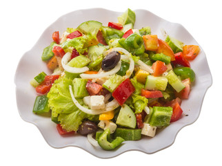 Delicous greek salad