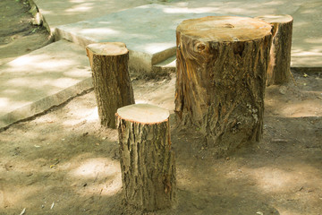 Four stumps