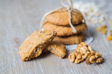 Homemade oat biscuit