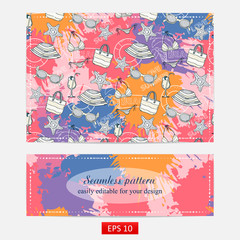 Seamless Summer pattern