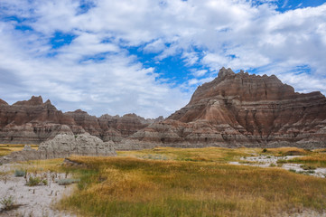 Fototapeta na wymiar Badlands National Park, South Dakota, USA