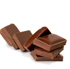 chocolate isolated