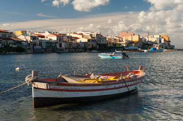 Italian fishing village