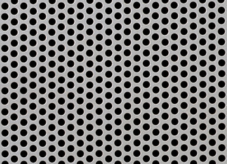 Abstract Steel or Metal Textured Pattern with Round Cells - 69292681