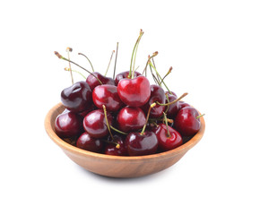 cherry berry  on white background