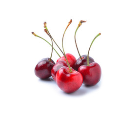 cherry berry  on white background