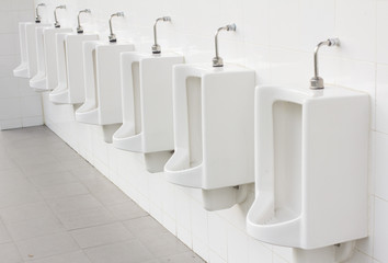 Modern bathroom with a urinal