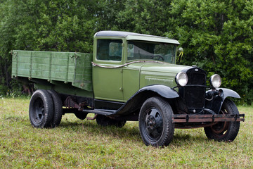 soviet army truck WWII GAZ-AA