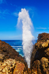 Blow hole