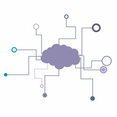 Abstract technology background