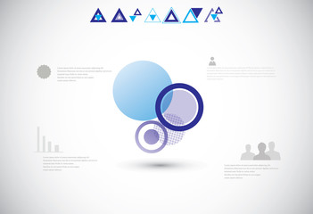 Abstract technological background