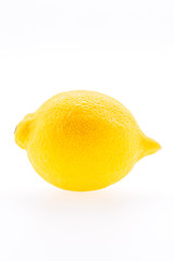 Lemon isolated on white