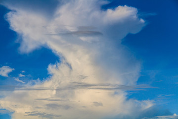 Sky with clouds