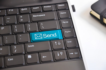 Send e-mail button on keyboard