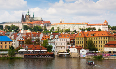 Obraz premium Prague. The St. Vitus Cathedral.Prague castle.
