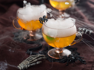 Naklejka premium Halloween drink
