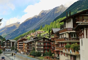 Zermatt  Switzerland landscape - obrazy, fototapety, plakaty
