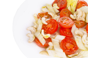 Close up of fitness salad.