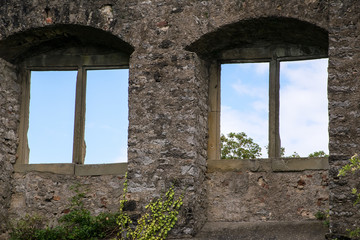 Fenster einer Ruine