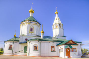 Fototapeta na wymiar Russia Cheboksary Transfiguration convent