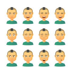 Male avatar expression set