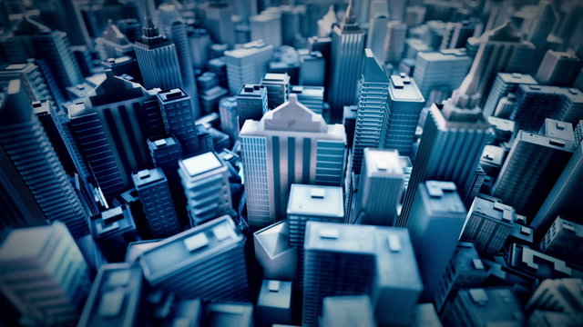 Metropolitan City loop animation