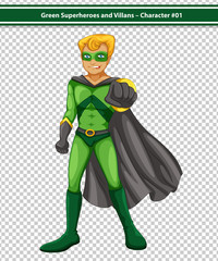 Green Superhero