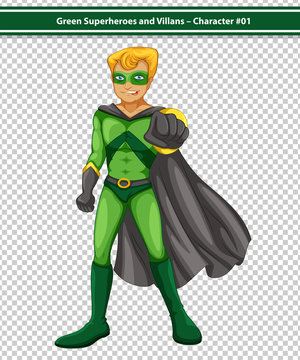 Green Superhero