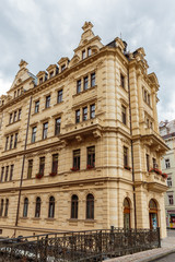 Fototapeta na wymiar Historical Buildings in Karlovy Vary, Carlsbad